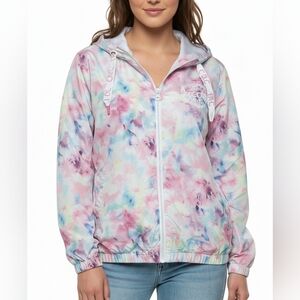 Grand Club Beach Tie-Dye Hooded Jacket